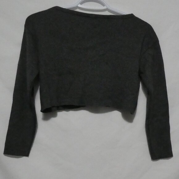 GARAGE CLOTHING CO. | large | Cropped Grey Cardigan | Made In Canada 🟥🍁🟥 - Picture 2 of 16